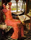 John William Waterhouse said the Lady of Shalott painting